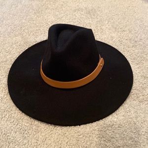 Black Felt Hat
